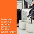 thumbnail image 4 of KRUPS Simply Brew 5-Cup Silver Drip Coffee Maker, 4 of 4