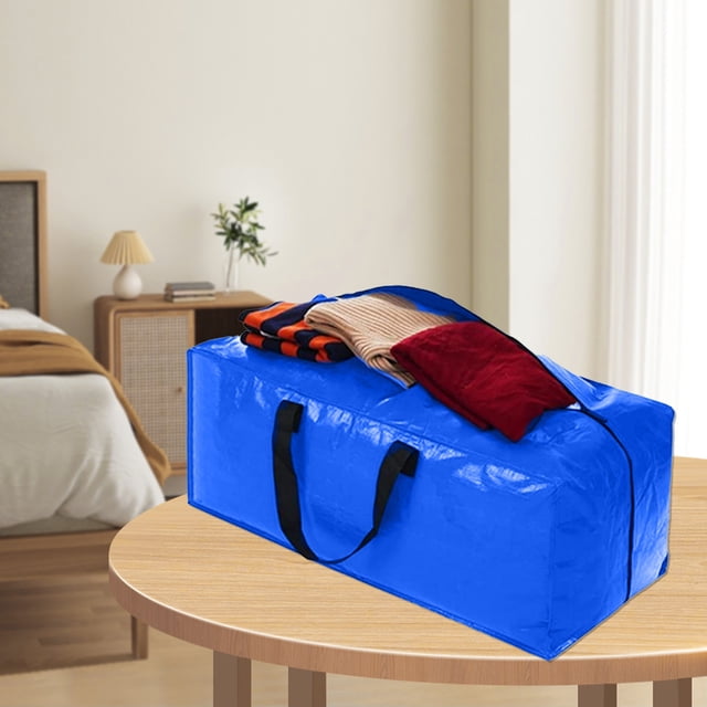 Moving Woven Moving Bags Handheld Moving Bags Packing Storage Laminating Moving Bags Large Capacity Easy Storage Handheld Woven Moving Bags