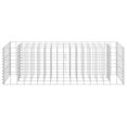 thumbnail image 2 of vidaXL Gabion Lit Surélevé Acier Galvanisé 90x30x30 cm, 2 of 4