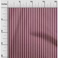thumbnail image 2 of oneOone Velvet Maroon Fabric Stripes Sewing Material Print Fabric By The Yard 58 Inch Wide, 2 of 4