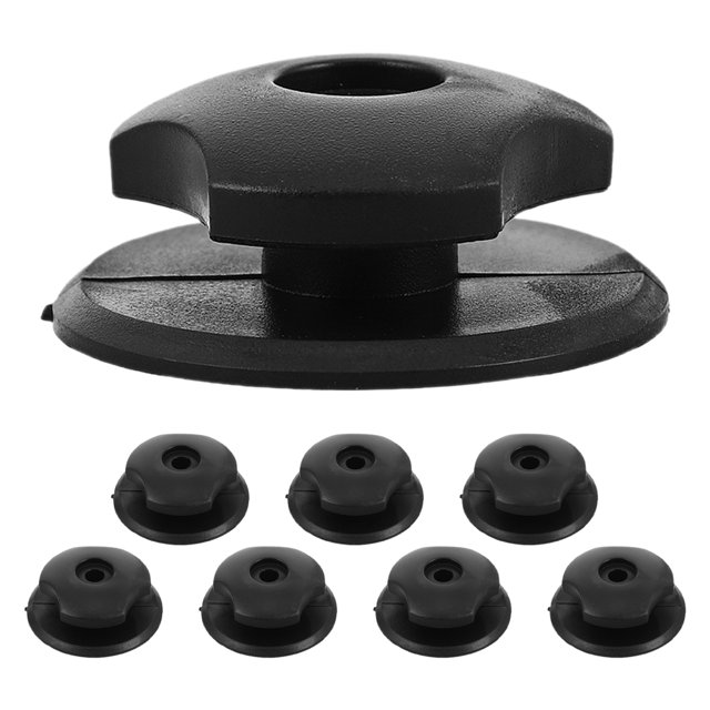 KAKOWELY 8pcs Mounting Screw Point for Trunk Organizer Hooks for Car Rear Trunk Hook Rear Cargo Trunk Organizer Hook Set for Car Trunk Accessories,1.38X"X1.38"X0.51"