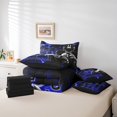 thumbnail image 4 of Erosebridal Sports Rugby Bedding King Size, Soccer Football Bed in a Bag King size, Square Geometric Decor, Reversible, 4 of 5