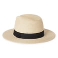 thumbnail image 2 of Time and Tru Women's Straw Panama Hat, 2 of 2