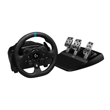 Logitech G923 volant de course et pédales pour Xbox Series X|S, Xbox One et PC avec retour de force TRUEFORCE