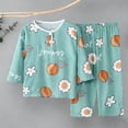 thumbnail image 1 of Tenue d'Intérieur d'Été à Manches Courtes Imprimée pour Garçons et Filles, 1 of 5