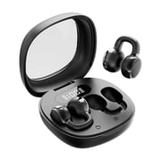 Tauxra Clip On Open Ear Headphones with LED Display 30H Battery for Running Gym Workout Lightweight Earbuds