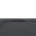 thumbnail image 4 of Emberveil Marble Black SMC Shower Base 36" x 36" – Low Profile Anti-Slip Stone Texture with Side Drain, 4 of 6