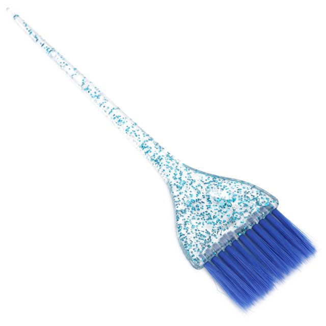 Dye Brush Hair Dye Brush Hair Dyeing Brush Hair Coloring Brush Glitter Handle Hair Dye Brush Exquisite Hair Coloring Dyeing Brush Barber Shop Accessory