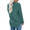 thumbnail image 4 of zanvin Hauts d'Automne pour Femmes, Mode Femme Automne Hiver Uni à Col Rond, Chandail à Manches Longues, Cadeau Chaud, 4 of 6