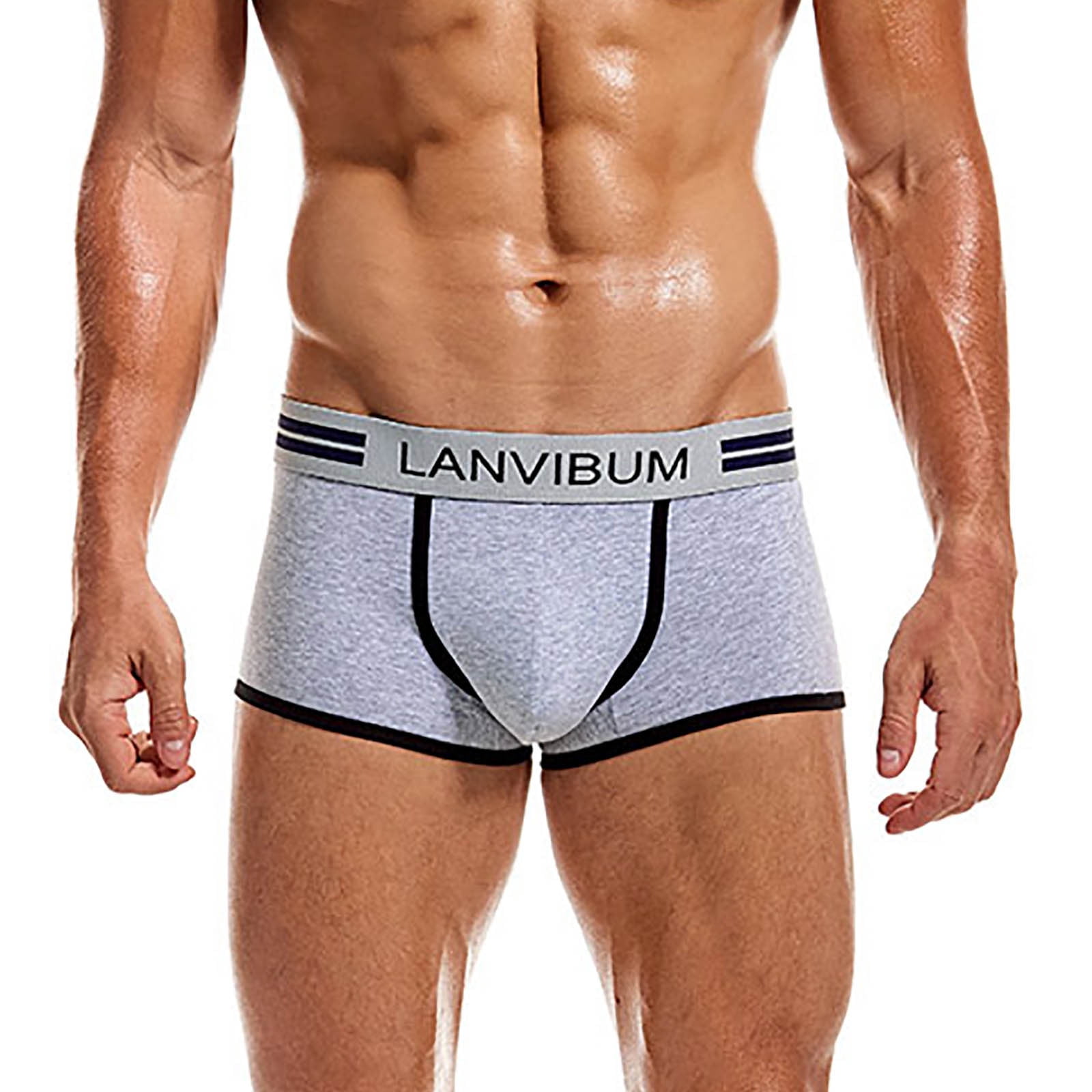 TIHLMK Men's Fashion Underwear Boxer Shorts Breathable