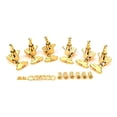 thumbnail image 3 of Wweixi 6pcs Guitar Tuner Pegs Set Modified Parts Guitars Accessories Universal Machine Head Tuning Peg Instrument Fitting Golden, 3 of 6