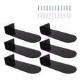 thumbnail image 2 of 6 Pcs Floating Shoe Display, Levitating Acrylic Clear Wall Mounted Shoe Rack Sneaker Display Shelves Space Saving Shoe Organizer Holder For Sneaker Collection, 7.9in Length, 2 of 8