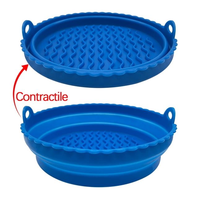 Summer Savings Kcavykas Kitchen Goodies,Reusable Fryer SILIConE BAKinG Pad Foldable Fryer Tray Pad