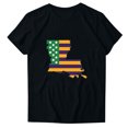 thumbnail image 2 of TIMIFIS T-Shirts pour Femmes Été Décontracté Coupe Classique Manches Courtes Col Rond T-Shirt Ample Carnavals Imprimé Graphique Tee, 2 of 5