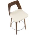 thumbnail image 4 of Trilogy Mid-Century Modern Counter Stool by LumiSource, 4 of 8
