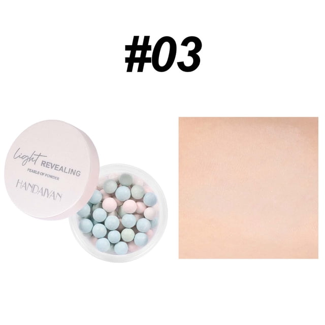 FcBaudy Loose Powder Five Color Setting Loose Powder Pearl Oil Control Long-lasting No Powder Sticking No Makeup Peeling Loose powders