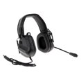 thumbnail image 2 of Foldable Hunting Headset Soft Padded Electronic Communication Headph Black, 2 of 8