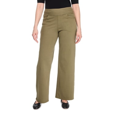IYLA PL IL Pantalon en DENIM Tricoté