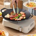 thumbnail image 4 of mmirethe Non-Stick Takoyaki Pan For Authentic Japanese Cooking Cookware Non-Stick Ceramic Pan Handle Pan Set 30CM, 4 of 6
