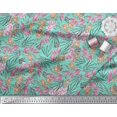 thumbnail image 3 of Soimoi Poly Georgette Fabric & Orchids Floral Fabric Prints by Yard 52 Inch Wide, 3 of 3