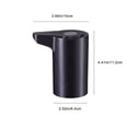 thumbnail image 3 of Water Dispenser for 5 Gallon Bottle Bucket Water Automatic Pump Drinking Bucket Water Dispenser Water Presser Monoblock Water Pump Pump Suckers with A Rubber Hose and A Data Line, 3 of 8