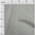 thumbnail image 1 of oneOone Viscose Chiffon Fabric Dot & Flower Floral Print Fabric by Yard 42 Inch Wide, 1 of 4