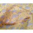 thumbnail image 4 of oneOone Silk Tabby Fabric Raindrop & Clouds Nature Print Sewing Fabric BTY 42 Inch Wide, 4 of 4