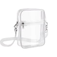 thumbnail image 1 of Clear Bag Stadium Approved Crossbody Clear Bag Stadium Approved Work & Business Travel Unisex Clear Crossbody Shoulder Bag Clear Crossbody Bag Stadium Approved Stadium Approved Clear Bag, 1 of 1