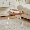 thumbnail image 4 of Yhmxh Home Decor Office DecorFoldable Small Table Movable Small Round Table Foldable Small Coffee Table Small Dining Table Suitable For Use Beside To The Sofa Home Essentials Office Accessories, 4 of 6