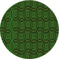 thumbnail image 1 of Ahgly Tapis d'Intérieur Lavable en Machine Carré Vert Forêt Foncé, 3 Pieds Carré, 1 of 7