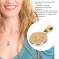 thumbnail image 4 of Saint Benedict Pendant, Stainless Steel Round Saint Pendant Multipurpose  For Men For Amulet, 4 of 8
