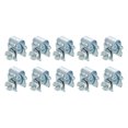 thumbnail image 1 of Unique Bargains 10Pack Mini Fuel Line Pipe Hose Clamp Clip, Adjustable 6-8mm, Zinc Plated, 1 of 5