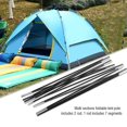 thumbnail image 1 of Tent Pole,HURRISE 4M Fiberglass Camping Tent Pole Bars Outdoor Support Rods Awning Frames Kit, 1 of 9