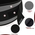 thumbnail image 4 of RDX Weight Lifting Belt, 6 Inch Curved Padded Back Lumbar Support, Functional Fitness Strength Training, Core Exercise Workout Bodybuilding Powerlifting Deadlifts Squats, Home Gym Equipment, 4 of 8