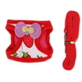 thumbnail image 1 of Animal Leash Harness Set Cartoon Strawberry Pattern Small Pet Pet Leash, Bunny Walking , For  Hamster S,M,L, 1 of 8
