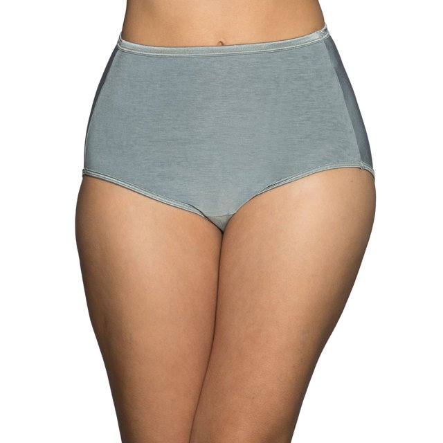 Vanity Fair Culotte Body Shine Illumination pour Femmes, 9, Bleu Verre de Mer