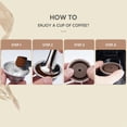 thumbnail image 4 of Reusable Coffee Pods Kit, 5 Pcs Empty Refillable Coffee Capsules with 2 Pcs Reusable Coffee Capsule Lids, Spoon and Brush, For Nestle Vertuolines Coffee Machines, 4 of 7