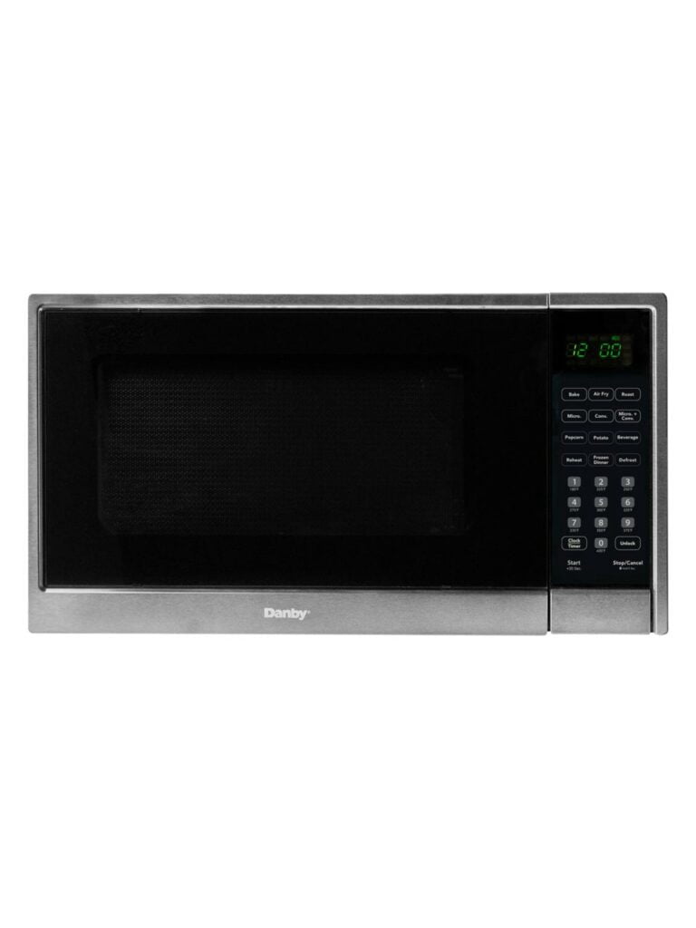 Danby 1.3 cu. ft. Multifunction Countertop Microwave with Air Fry in Stainless Steel (DBMW1361ABSS)