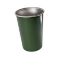 thumbnail image 2 of Stainless Steel Cup Stackable Drinkware Metal Drinking Glasses for Beach Bar Large Green, 2 of 7