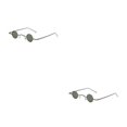 thumbnail image 1 of maskred Resin Lightweight Metal Frame Retro Vintage Style Lightweight Frame Unisex Comfort style 1 2Set, 1 of 6