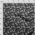 thumbnail image 3 of oneOone Silk Tabby Dark Gray Fabric Floral Craft Projects Decor Fabric Printed By The Yard 42 Inch Wide, 3 of 4