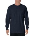 thumbnail image 3 of Dickies T-Shirt à Manches Longues pour Homme, Col Ras du Cou, Épais, XT, Bleu Marine Foncé, 3 of 4