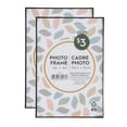 thumbnail image 1 of DesignOvation Slimline Black Tabletop Picture Frame Set, Set of 2, 1 of 10