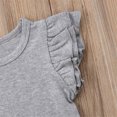 thumbnail image 5 of EYIIYE Baby Girl Ruffle Sleeve T-Shirt Top Basic Tee Summer Outfit, 5 of 5