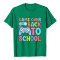 thumbnail image 4 of PMVFHDE T-Shirts Fille Hauts Graphiques T-Shirt Fille Hauts Manches Courtes Hauts Fille T-Shirt Enfants Rentrée des Classes Graphique Manches Courtes Col Rond T-Shirt Lumineux et Confortable pour Vert,10-11 Ans, 4 of 4