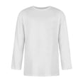 thumbnail image 2 of Hiiyo T-Shirt pour Homme Confortable Uni à Manches 3/4, Tailles M-XXXXXL, 2 of 6