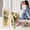 Beige, variant on Tranfacy Flowers for Decoration,Artificial Flowers Indoor,Gifts for Mom Wholesale Bouquet Finished Handheld Luminous Soap Flowers for Teachers Elders Birthday Gift