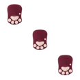 thumbnail image 3 of relayinert Stylish Cat Paw Gaming Mouse Mat Wrist Protection Non-slide Base Safe Cute DS-013 wine red 3Set, 3 of 6