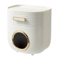 thumbnail image 2 of Weekly Deals! Gspmoly Toilet Tissue Holders Bathroom Tissue Box Toilet Paper Box Wall Hanging Bathroom Watertight Punch- Toilet Paper Roll Storage Rack Weekly Deals, 2 of 8
