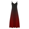 thumbnail image 5 of Ovzne Robes pour Femmes Robe d'Été Robes d'Été pour Femmes Imprimé Sans Manches Col Rond Robe Décontractée Robes Robe pour Femmes Imprimée Liquidation, 5 of 5
